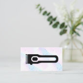 ヘアリッパー | 理容師 | 理容師バリカン 名刺 (スタンド正面)