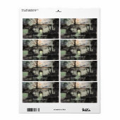 ヘアリンググランド蔵書票 ラベル (フルシート)