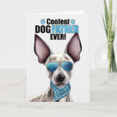 ヘアレステリアクールドッグパパ永遠の父の日 シーズンカード (正面)