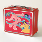 ヘアレトロオールドスクール メタルランチボックス (裏面)