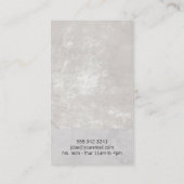 ヘアロゴ | サロン鋏 名刺 (裏面)