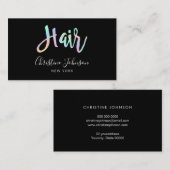 ヘアロゴ 名刺 (正面/裏面)
