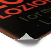 ヘアローション，イタリア，ユークリニナヴィンテージ広告ズ ポスター (角)