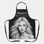 ヘアーアンドメイクアップ美しいサロン エプロン (正面)