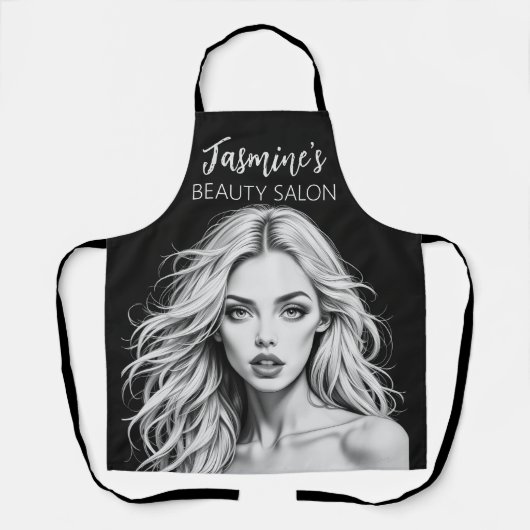 ヘアーアンドメイクアップ美しいサロン エプロン (正面)