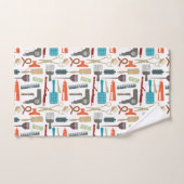 ヘアーケアパターン バスタオルセット (ハンドタオル)