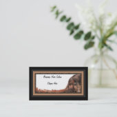 ヘアーサロンのために素晴らしいビジネスか個人的なカード 名刺 (スタンド正面)