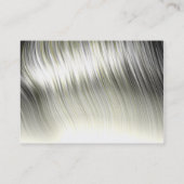 ヘアーサロンのスタイルの名刺 名刺 (裏面)