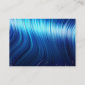 ヘアーサロンのスタイルの名刺 名刺 (裏面)