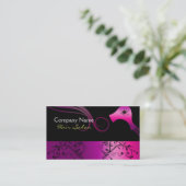 ヘアーサロンの名刺 名刺 (スタンド正面)