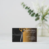 ヘアーサロンの名刺 名刺 (スタンド正面)