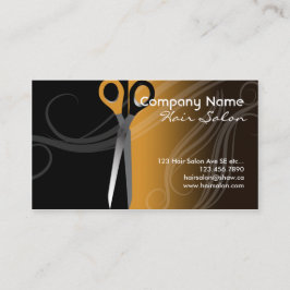 ヘアーサロンの名刺 名刺