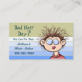 ヘアーサロンの名刺 名刺