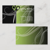 ヘアーサロンの名刺 名刺 (正面/裏面)