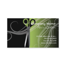 ヘアーサロンの名刺