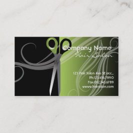 ヘアーサロンの名刺 名刺