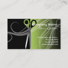 ヘアーサロンの名刺 名刺