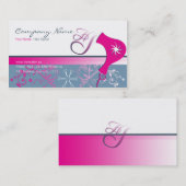 ヘアーサロン 名刺 (正面/裏面)