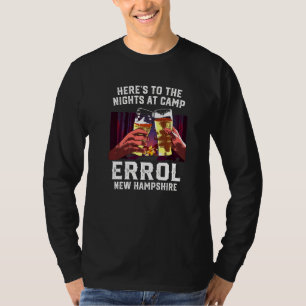 ヘアーズトゥザナイトアットキャンプエロルキャンピングニューハンプ Tシャツ