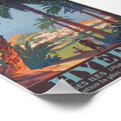 ヘアーズフランスヴィンテージ旅行ポスター ポスター (角)