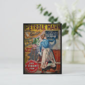 ヘアートレゾア ヴィンテージ 抗菌広告 ポストカード (スタンド正面)