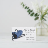 ヘアードライヤー 名刺 (スタンド正面)