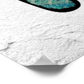 ヘアーブラシ契約ポスターアートプリントおもしろい美しい ポスター (角)