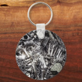 ヘアーモンスター キーホルダー (正面)