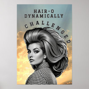 ヘアー・オー ダイナミックにチャレンジされた ポスター