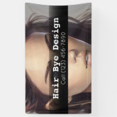 ヘア広告サロンビジネスバナー 横断幕 (縦)