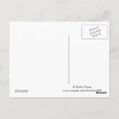 ヘア熱狂するモンキーあまりにも多くのコーヒー葉書 ポストカード (裏面)