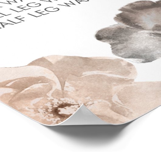 ヘア美しいサロン美容師メニュー価格ポスター ポスター (角)