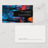 ヘア美しいメイクアップアーティスト |サロン 予約カード (正面/裏面)