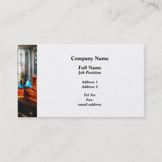 ヘア・トニックおよび剃るマグ-プラチナ終わり 名刺 (正面)