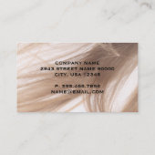 ヘア |ブロンド 名刺 (裏面)