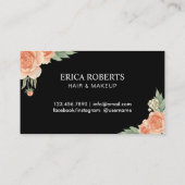 ヘア&メイクアップアーティストヴィンテージフローラアポイントメント 予約カード (裏面)