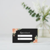 ヘア&メイクアップアーティストヴィンテージフローラアポイントメント 予約カード (スタンド正面)