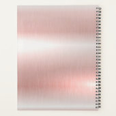 ヘア・メイクアップサロンプランナー プランナー手帳 (裏面)