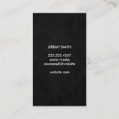 ヘア 名刺 (裏面)