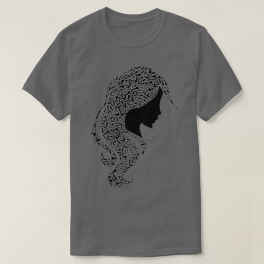 ヘア Tシャツ (デザイン正面)