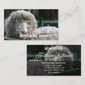 ヘイおもしろいスファンシート専門バス 名刺 (正面/裏面)