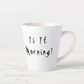 ヘイおもしろいトモーニングマグ カフェラテマグ (右)