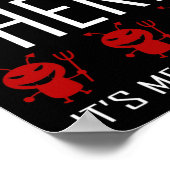 ヘイそこの悪魔その私ヤボイおもしろい幽霊狩りG ポスター (角)