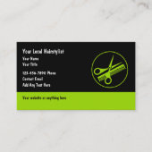 ヘイはっきりしたスモダンスタイリスト美しい名刺 名刺 (正面)