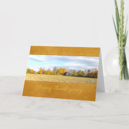 ヘイイドフィールド&バーンサンクスギビングカード カード