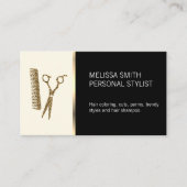 ヘイエレガントスタリスト 名刺 (正面)