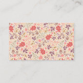 ヘイオールカウボーイブーツ花束おむつラッフルチケット エンクロージャーカード (裏面)