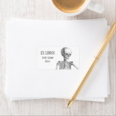 ヘイガールヴィンテージスケルトン蔵書票 ラベル (インサイチュ)