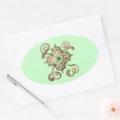 ヘイケル 楕円形シール (封筒)