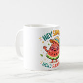 ヘイサマー ハローサンシャイン スイカ コーヒーマグカップ (正面左)